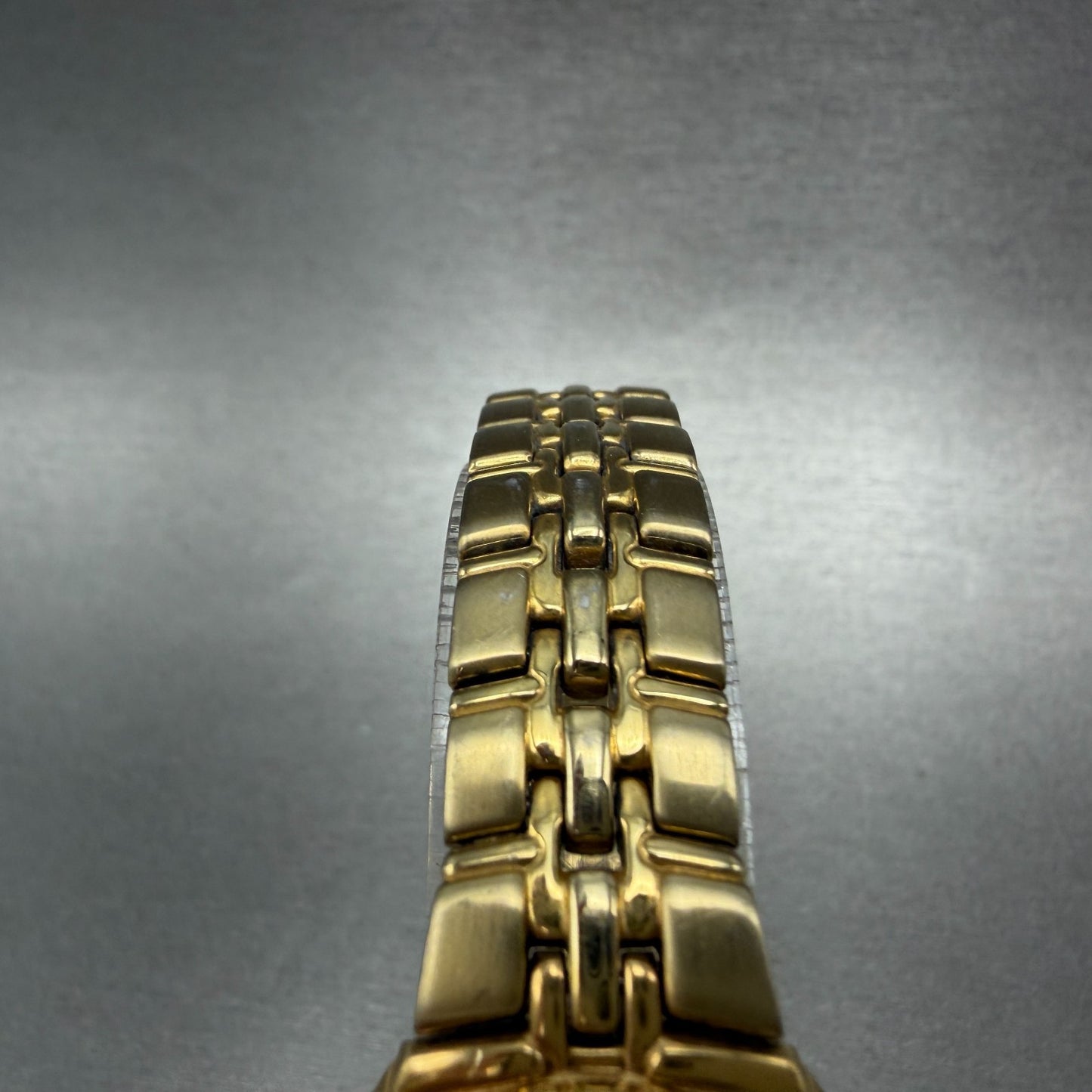 Seiko Watch Women 26mm Champagne Dial Gold Tone Date Round 7n82-0at0 New Battery4