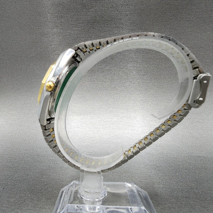Citizen CQ Watch Men 34mm Champagne Dial Two Tone Daydate 3801-289536 PARTS