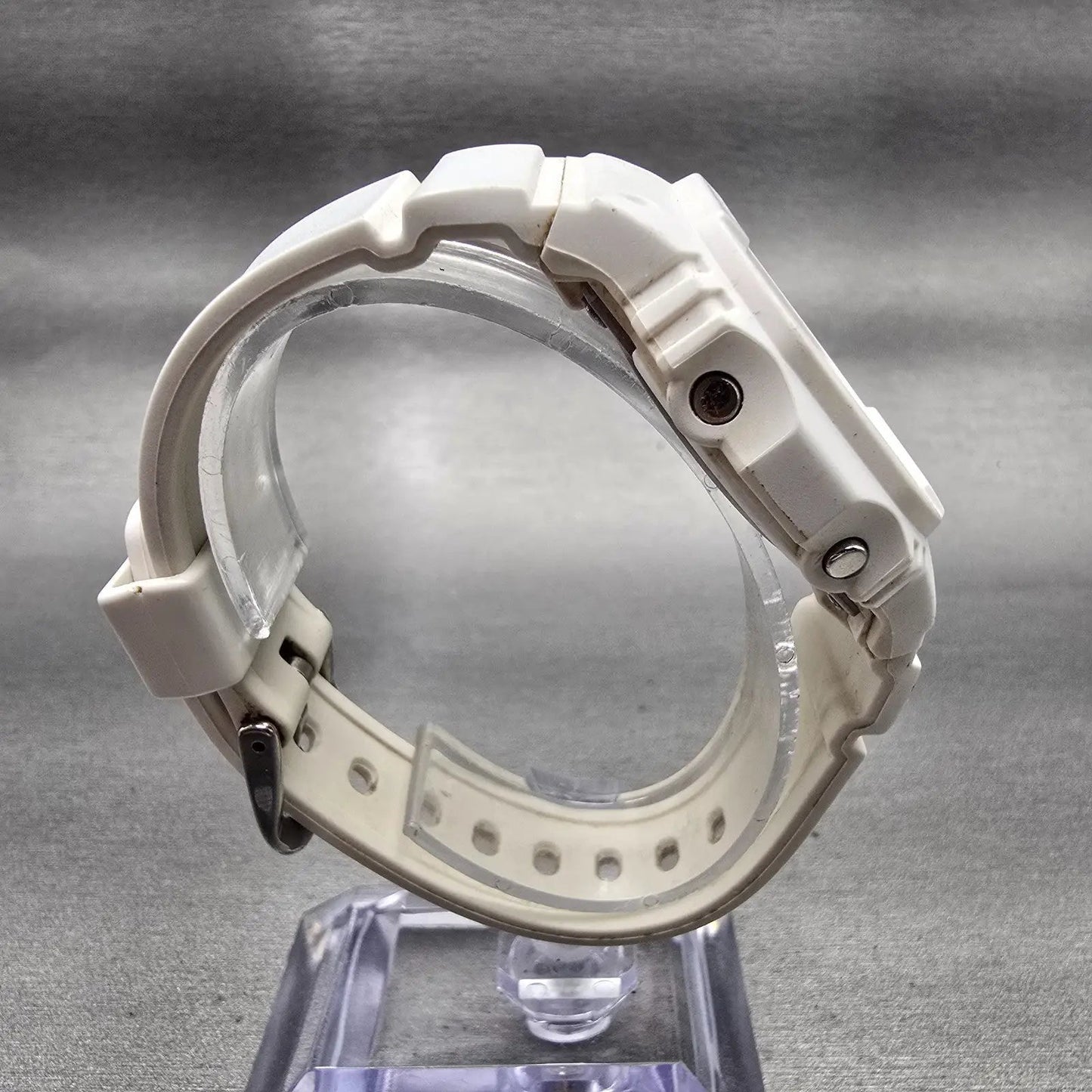 Casio Baby-G BGD-565 Watch Women 38mm White Dial White Chrono Alarm New Battery8