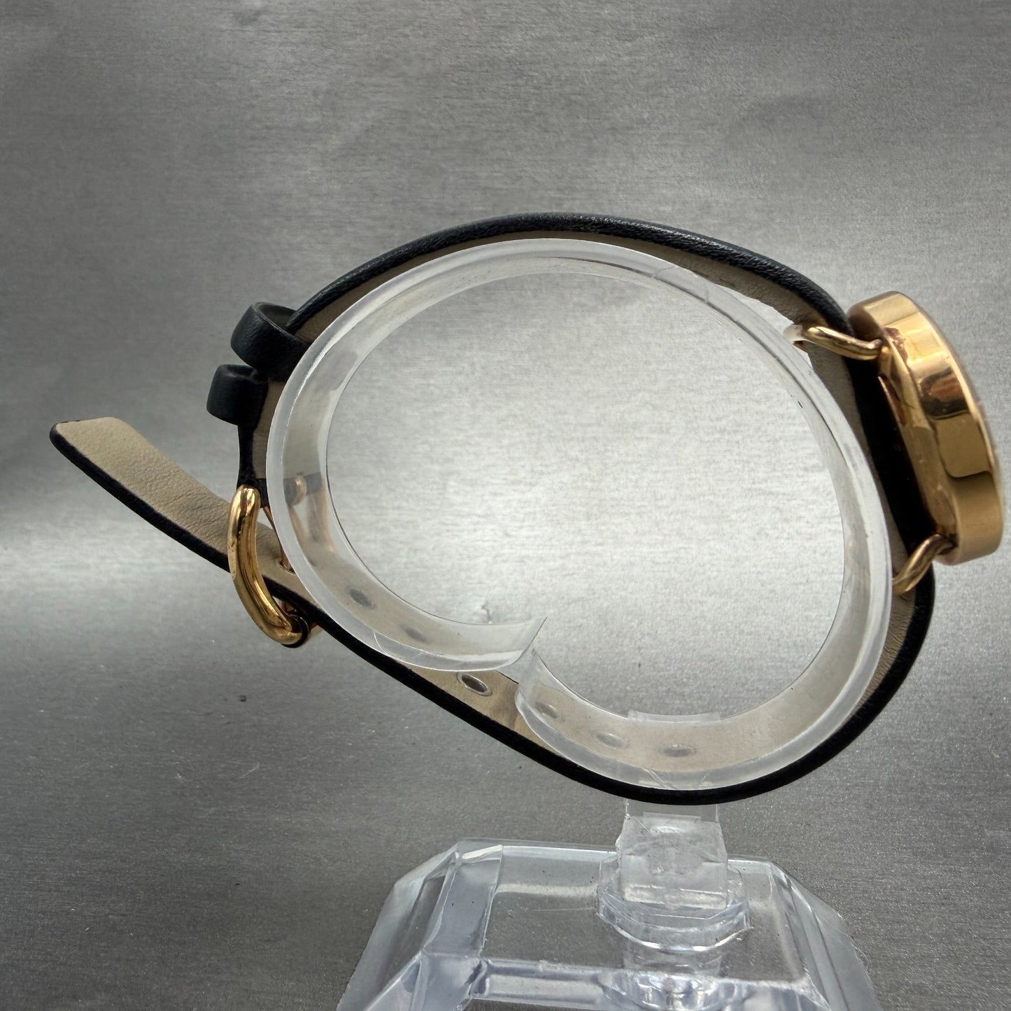 Marc Jacobs Mini Amy Watch Women 26mm Black Dial Rose Gold Tone MBM1227 New Batt8