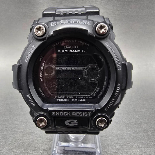 Casio G-Shock GW-7900B Watch Men 50mm Digital Black Alarm Chrono Solar READ!!!!!0