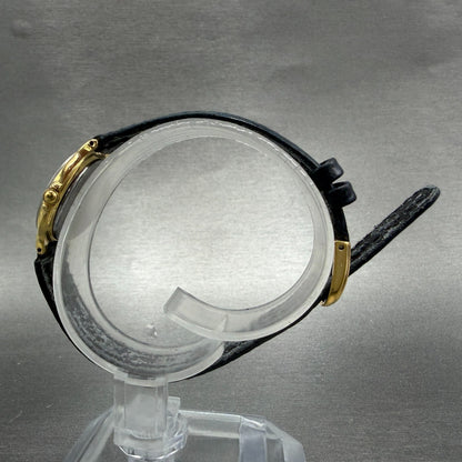 Seiko Lucent Watch Women 22mm Champagne Dial Two Tone Round 4N21-0340 New Batt A6