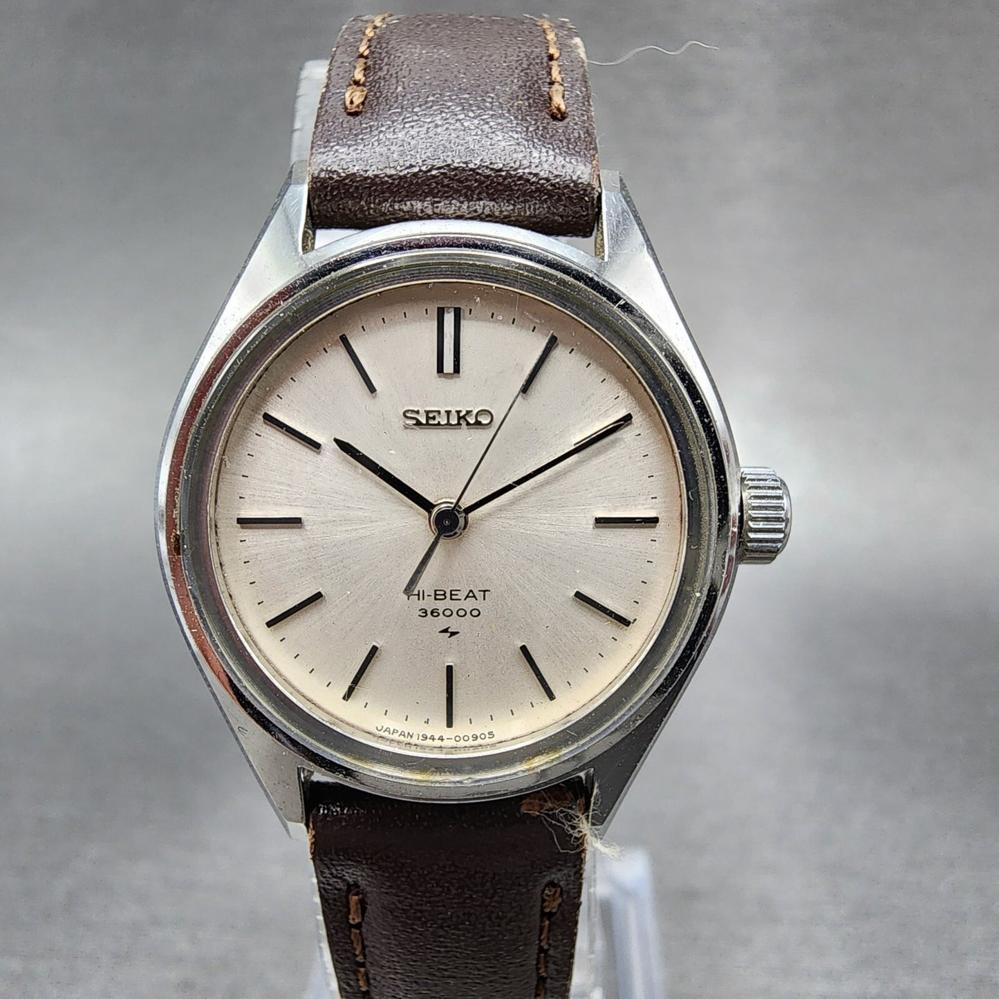 Seiko Watch Women 26mm Silver Dial Steel HiBeat Manual Wind Runs 194400400