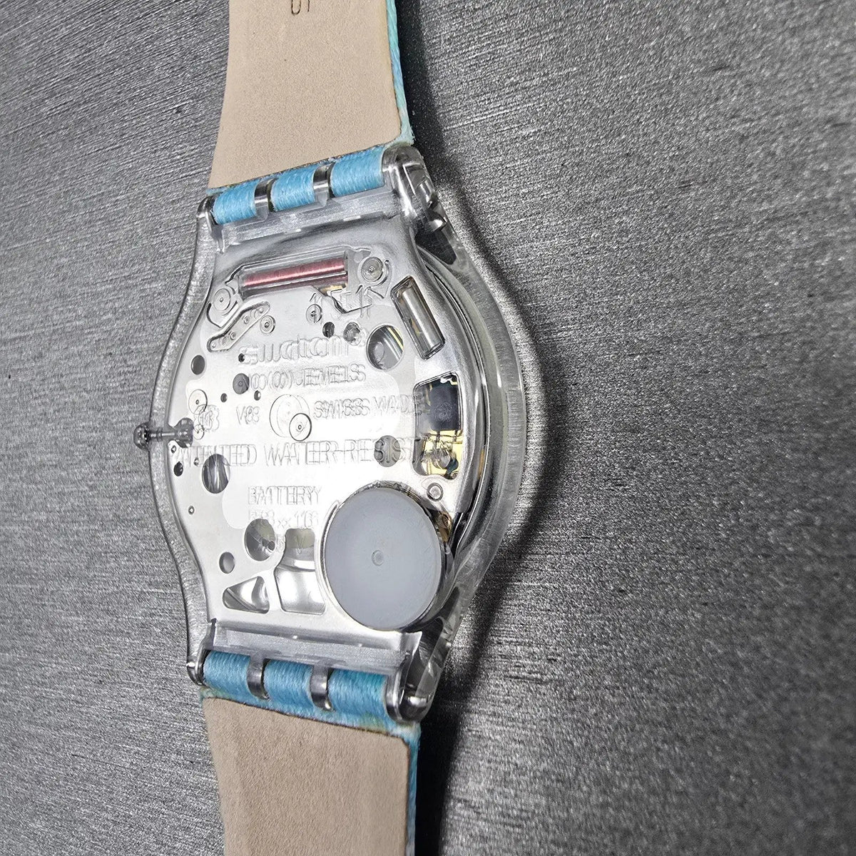 Swatch Skin James Bond Thunderball Watch Men 34mm SFK154 New Battery NOS12