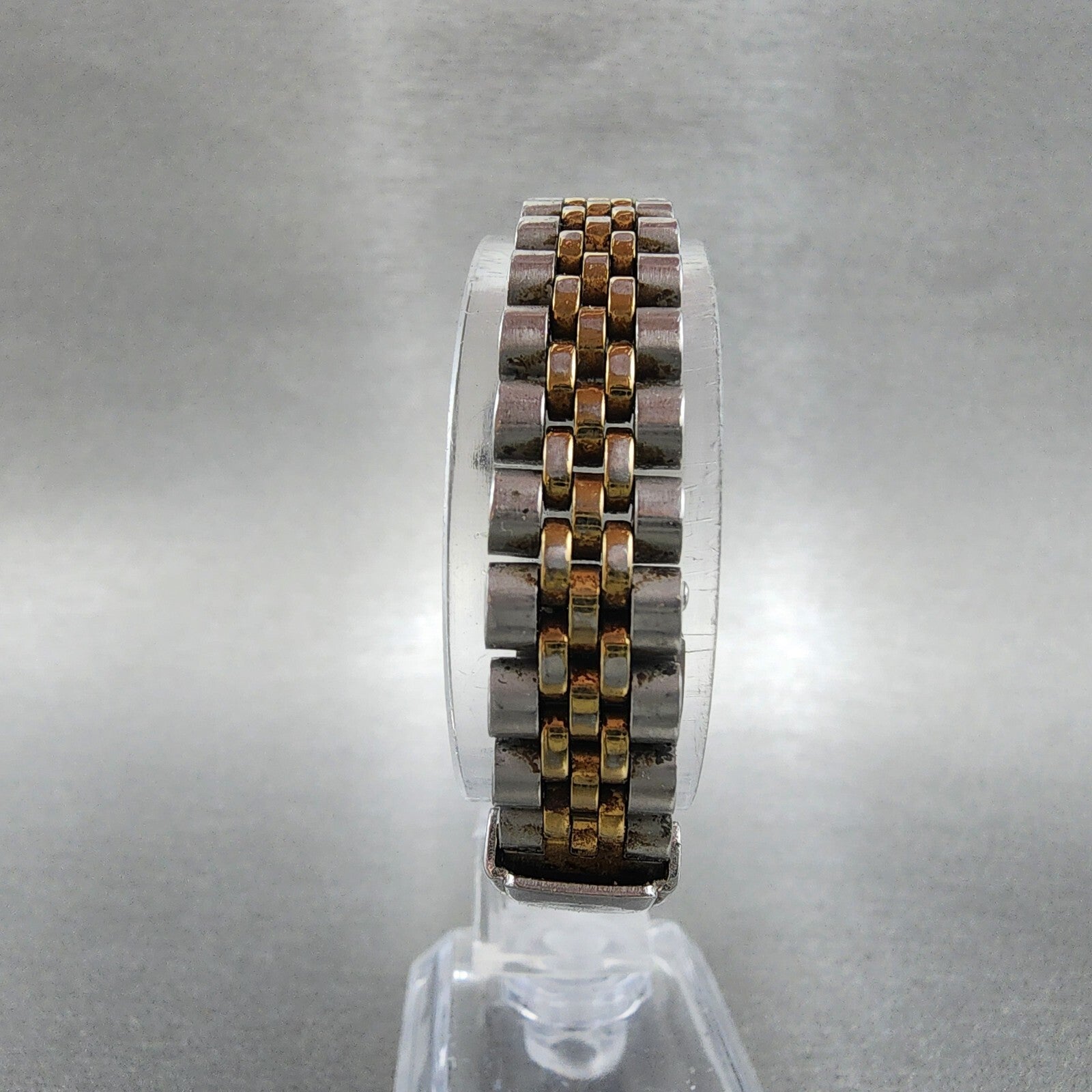 Seiko Watch Women 24mm Silver Dial Two Tone Daydate 7n830041 New Battery7