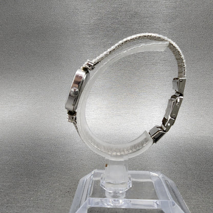 Orient Watch Women 18mm White Dial Silver Tone Rectangle A053Z540 New Battery6
