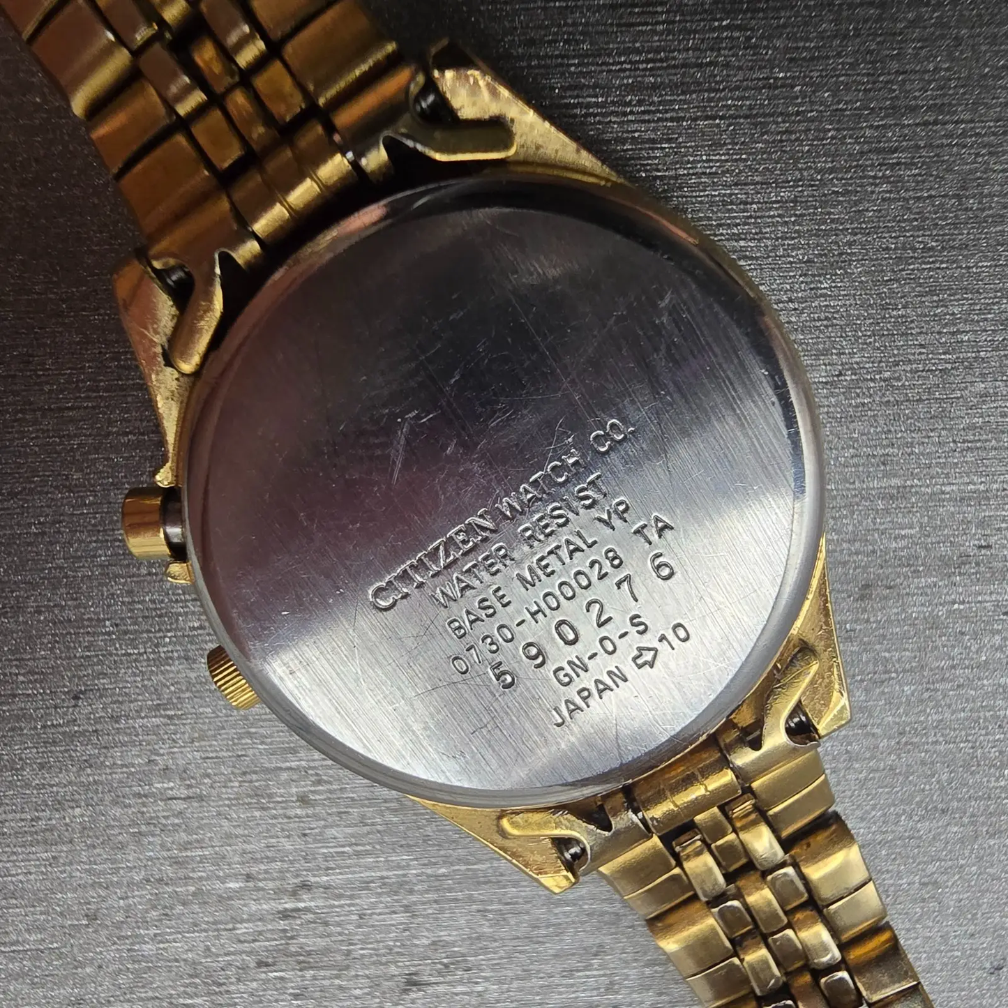 Citizen Watch Women 26mm White Dial Gold Tone Backlight 0730-H00028 New Battery10