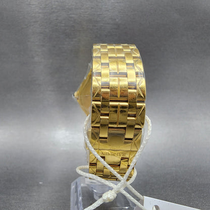 Balmain Flamea Watch Women 34mm Green Malachite Dial Gold Tone Round B4790.33.758