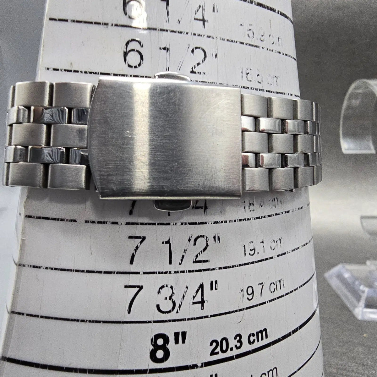 Alba Watch Men 36mm Silver Dial Steel Date Round VX32-K007 JDM PARTS Seiko11