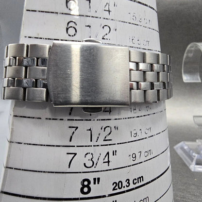 Alba Watch Men 36mm Silver Dial Steel Date Round VX32-K007 JDM PARTS Seiko11