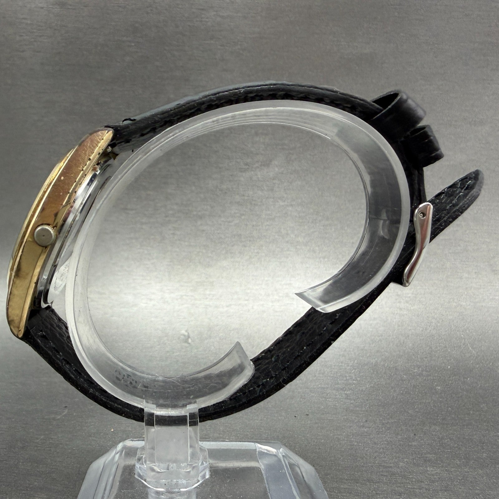 Seiko Grand Quartz Watch Men 35mm Champagne Dial Gold Tone 9940-8010 New Battery6