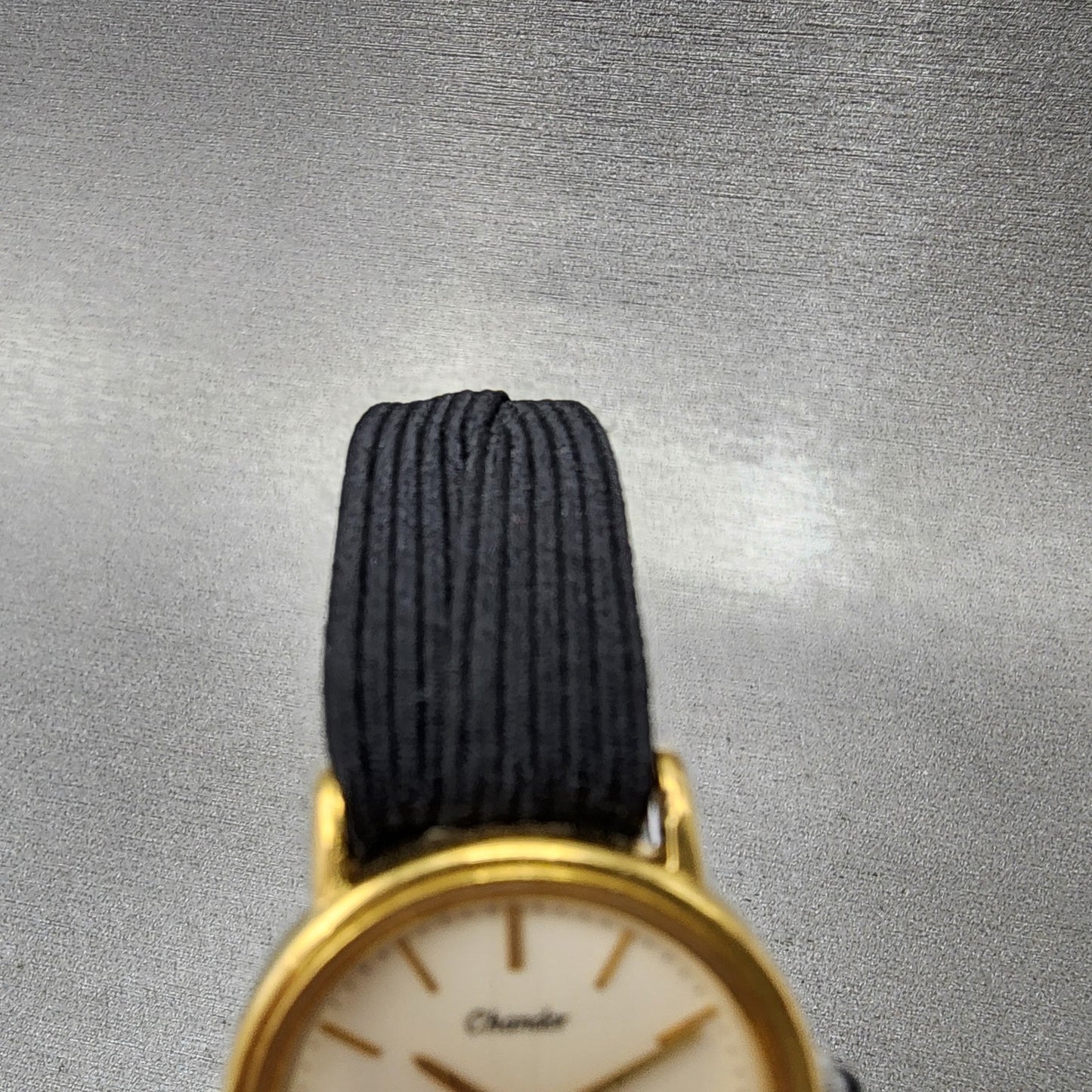 Orient Chandor Watch Women 25mm White Dial Gold Tone Round J6558200 New Battery4