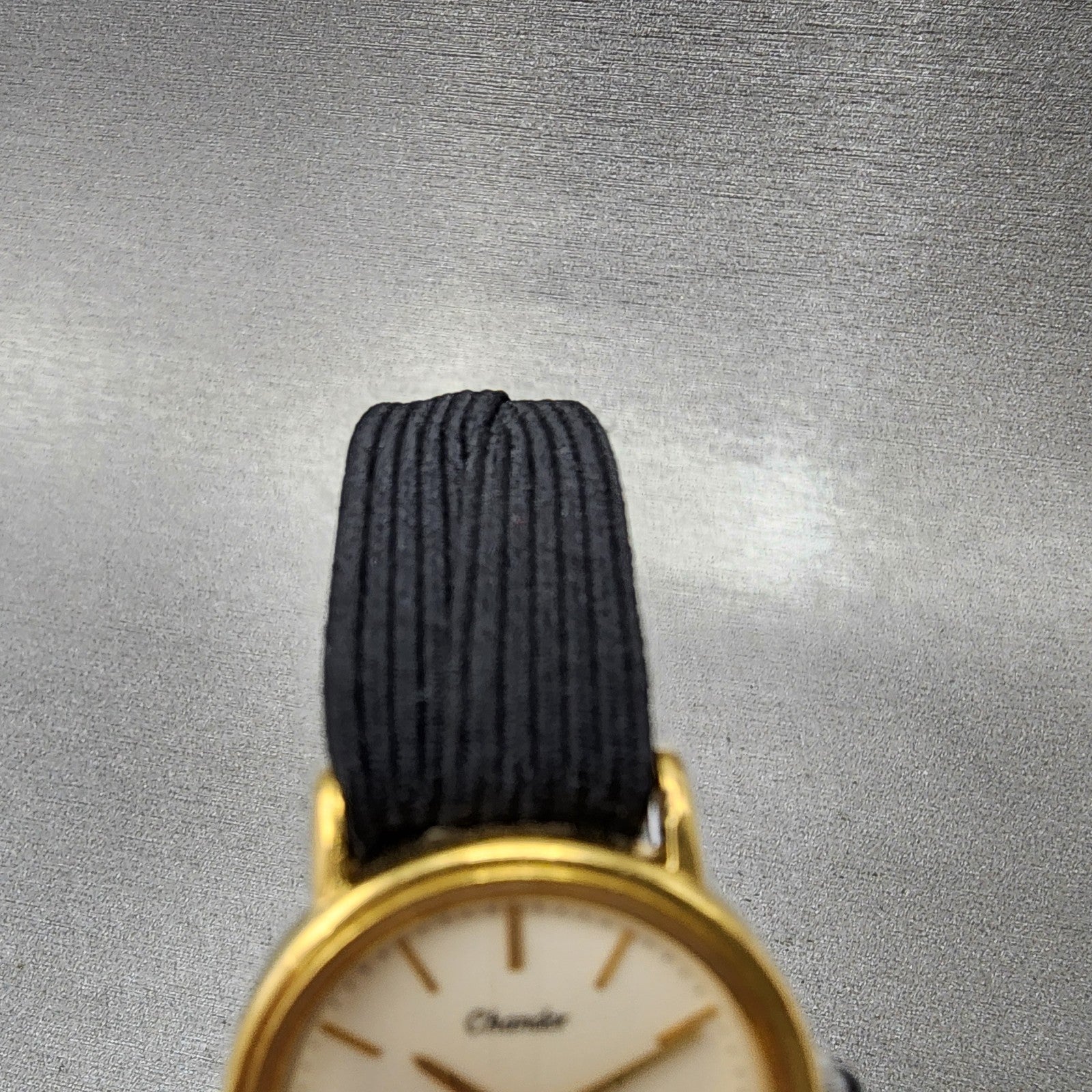 Orient Chandor Watch Women 25mm White Dial Gold Tone Round J6558200 New Battery4