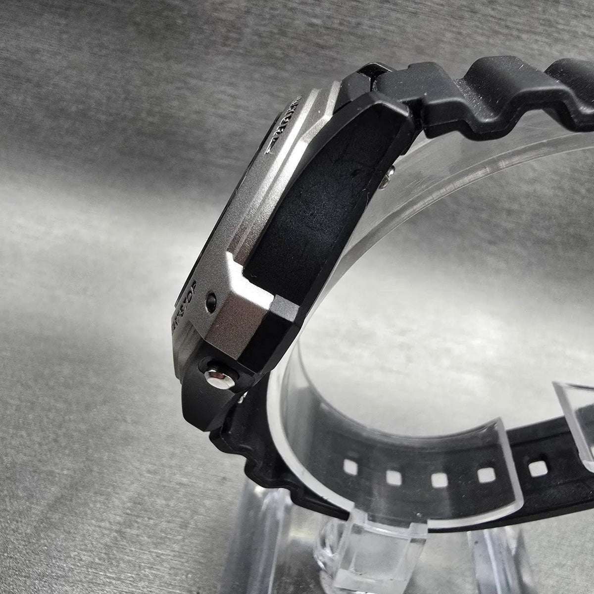 Casio Illuminator LW-202H Watch Women 39mm Black Silver Chono Alarm New Battery2