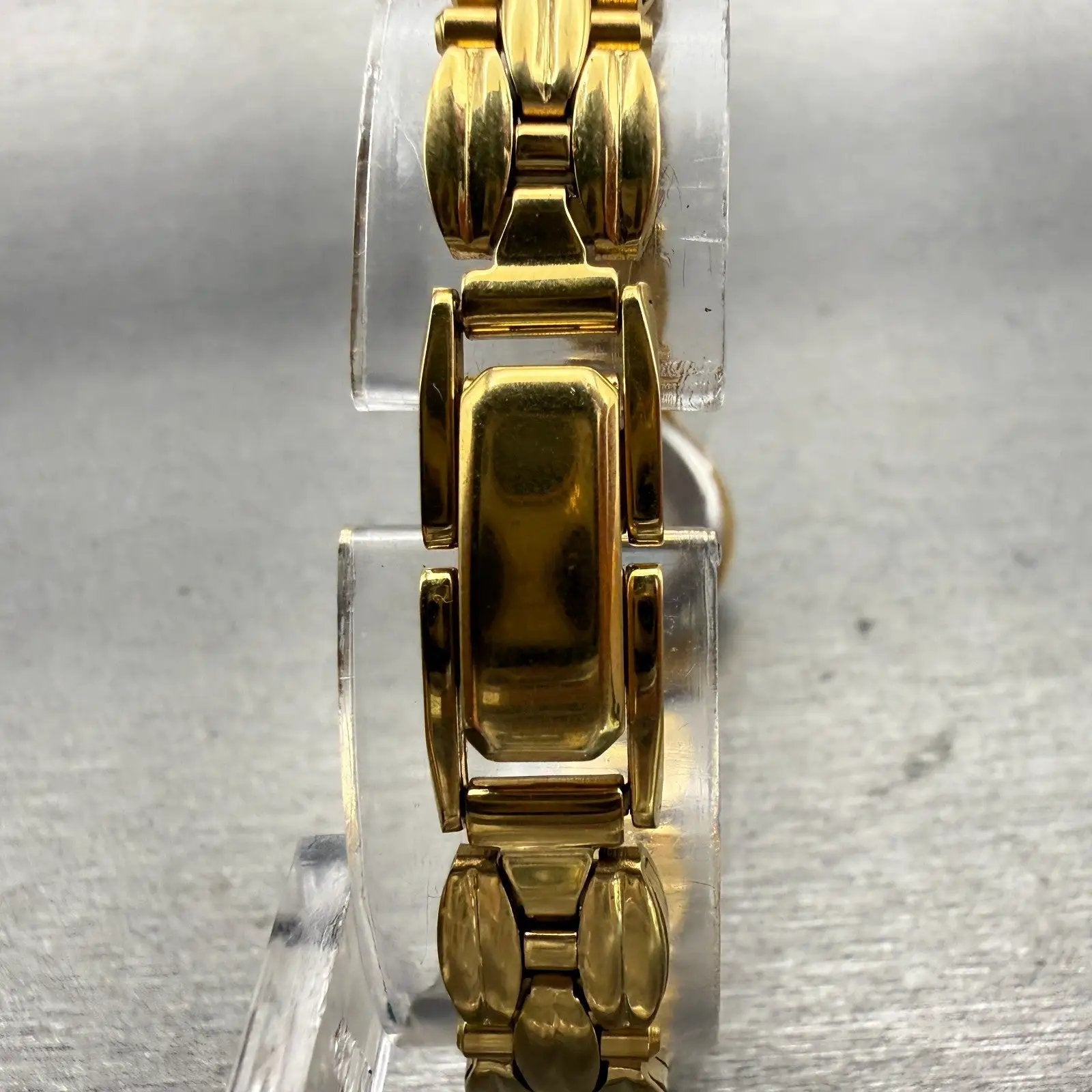 Citizen CQ Watch Women 18mm Black Dial Gold Tone Round 3220-S61698 New Battery7