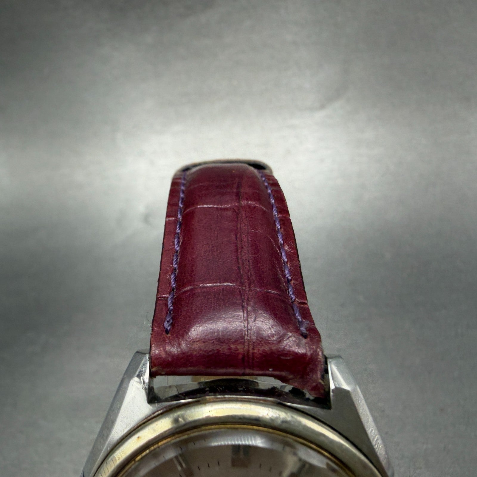 Seiko Lord Matic Watch Men 35mm Silver Dial Silver Tone Daydate 5216-6010 Runs4