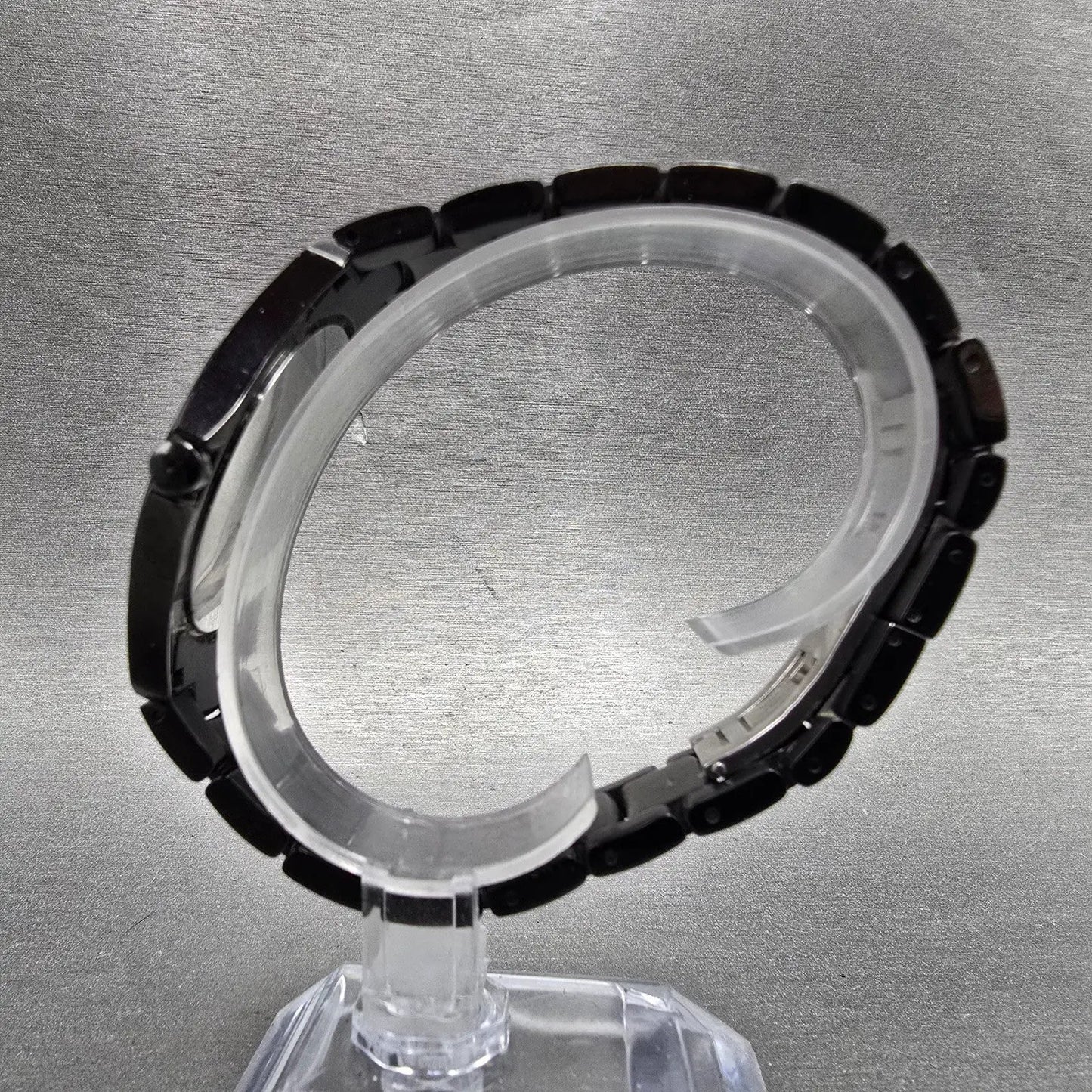 Movado Faceto Watch Men 38mm Black Dial Black Tone 84 G2 1855.A New Battery6