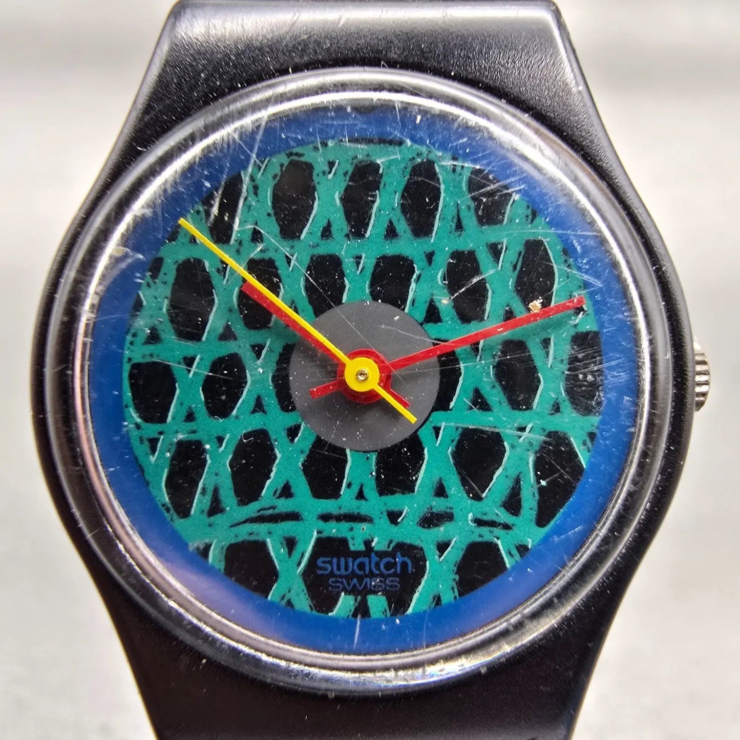 Swatch Lady Chelsea Watch Women 25mm Black Dial Black Tone Round LB112 New Batt1