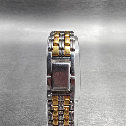 Seiko Watch Women 24mm Silver Dial Silver Tone Round V701-1791 New Battery JP7