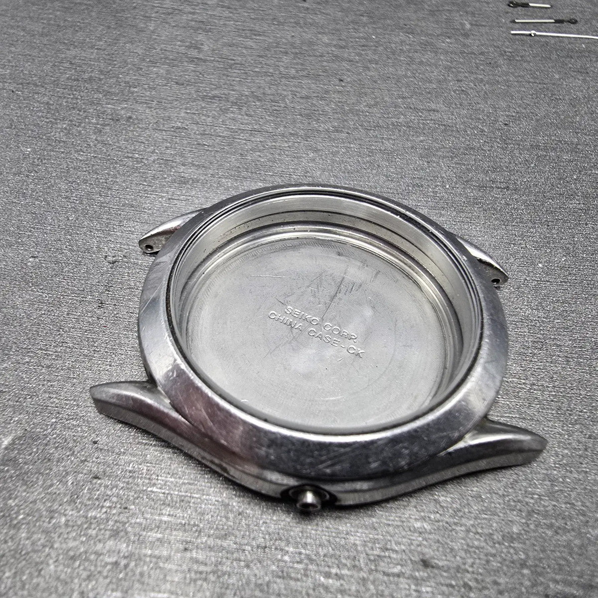 Seiko 7N43-9070 Watch Case Steel Round 38mm W/Crystal Hands and Dial7