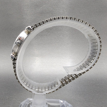 Seiko Watch Women 27mm White Dial Silver Tone Round 4N210052 New Battery6