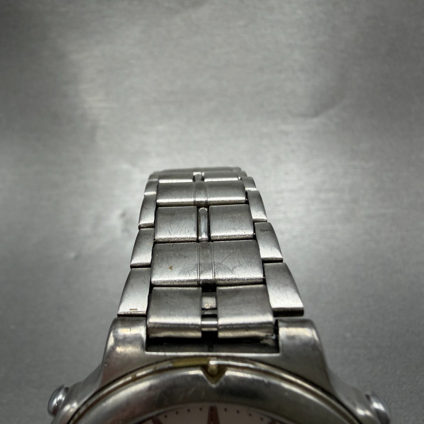 Citizen Attesa Chronograph Watch Men 38mm Silver Dial Titanium Date New Battery4