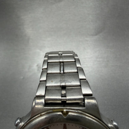 Citizen Attesa Chronograph Watch Men 38mm Silver Dial Titanium Date New Battery4