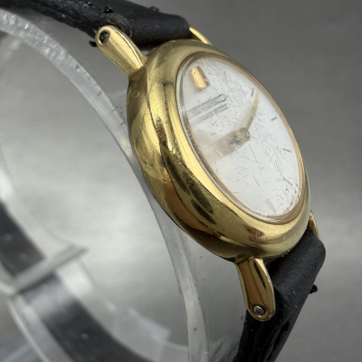 Seiko Watch Women 21mm White Dial Gold Tone Round 4N00-1158 New Battery3