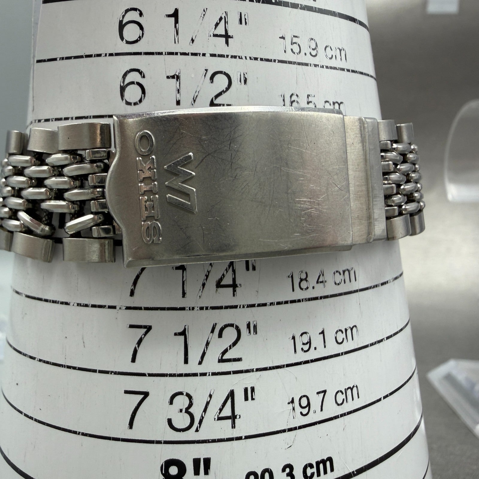 Seiko Lord Matic Watch Men 36mm Silver Dial Silver Tone Round 5601-9000 PARTS12