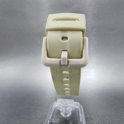 Casio BabyG BG24 Watch Women 42mm Green Dial White Tone Round New Battery7