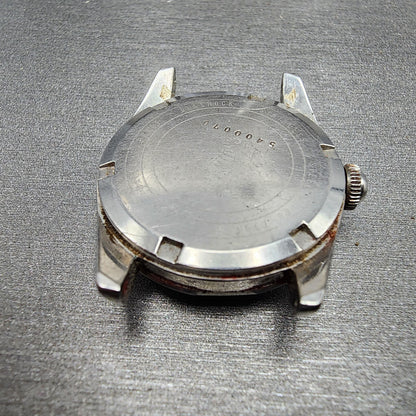 VTG Seiko Seahorse Watch Women 31mm White Dial Steel Round Manual Wind Runs9