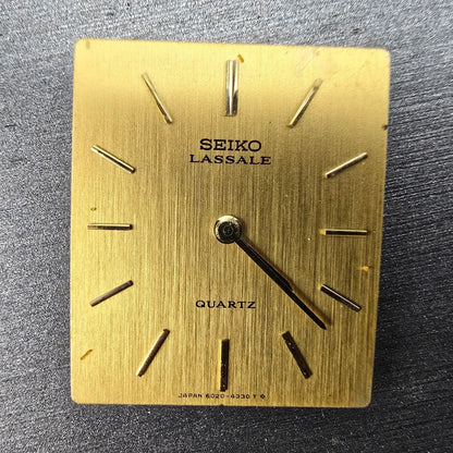 Seiko 6020A Quartz Movement 8 Jewels 2 Hand Vintage Runs1