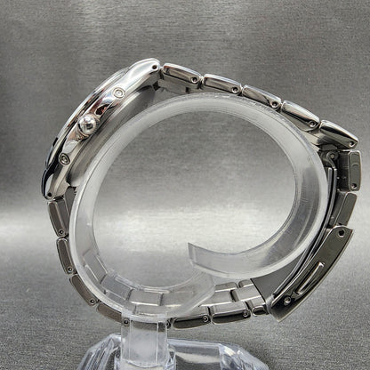 Citizen Eco-Drive Atomic Watch Men 37mm White Dial Titanium Date H110-T018360