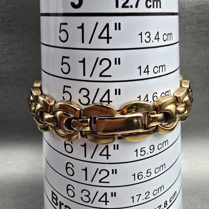 Seiko Watch Women 19mm Champagne Dial Gold Tone Round V400-1130 New Battery VTG9