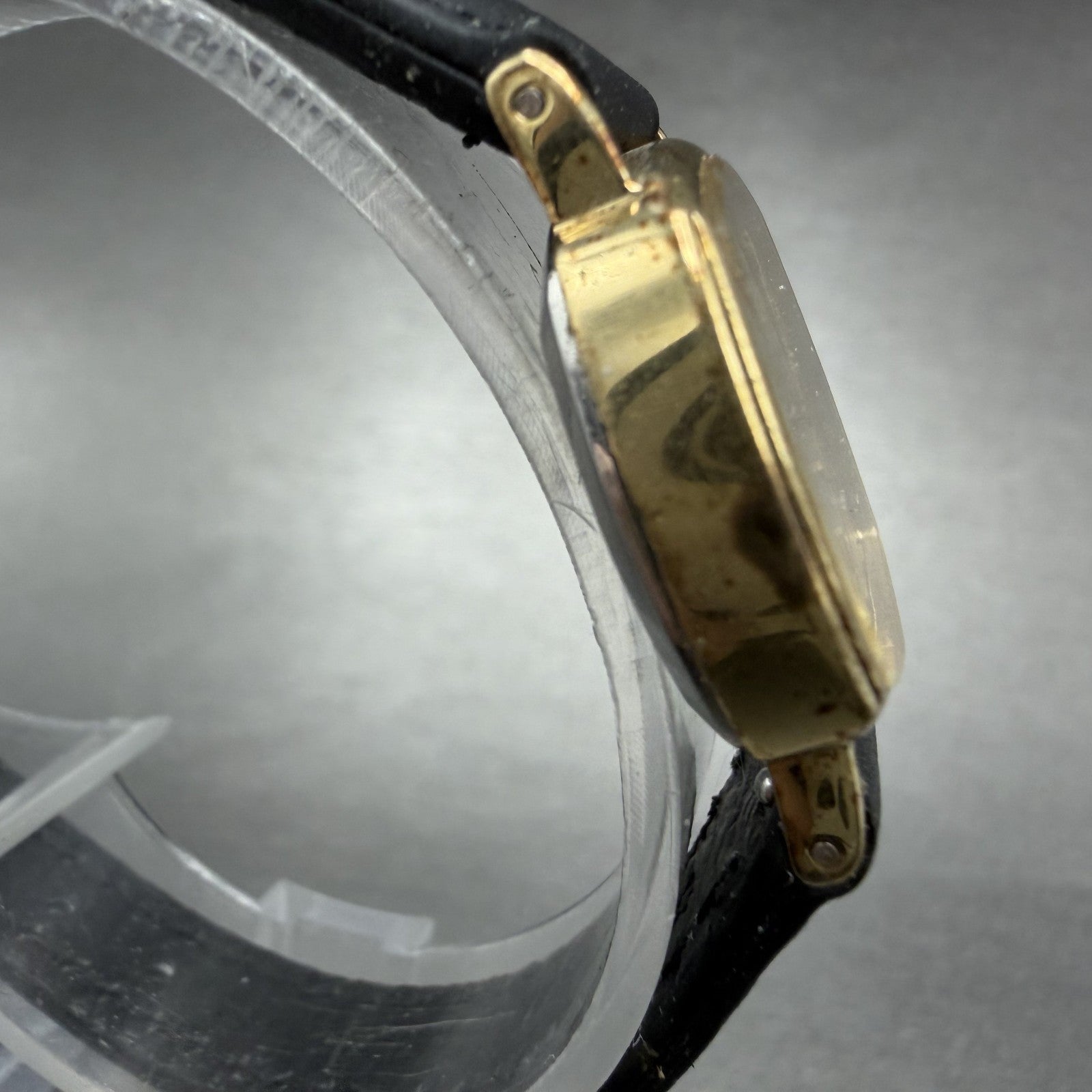 Seiko Watch Women 22mm Champagne Dial Gold Tone Octagon 1421-5140 New Battery3