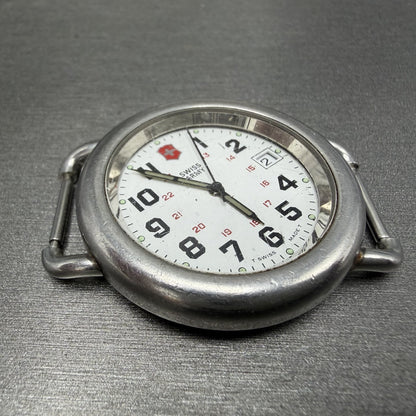 Victorinox Swiss Army Calvary Watch Men 37mm White Dial Steel NO CASEBACK PARTS4