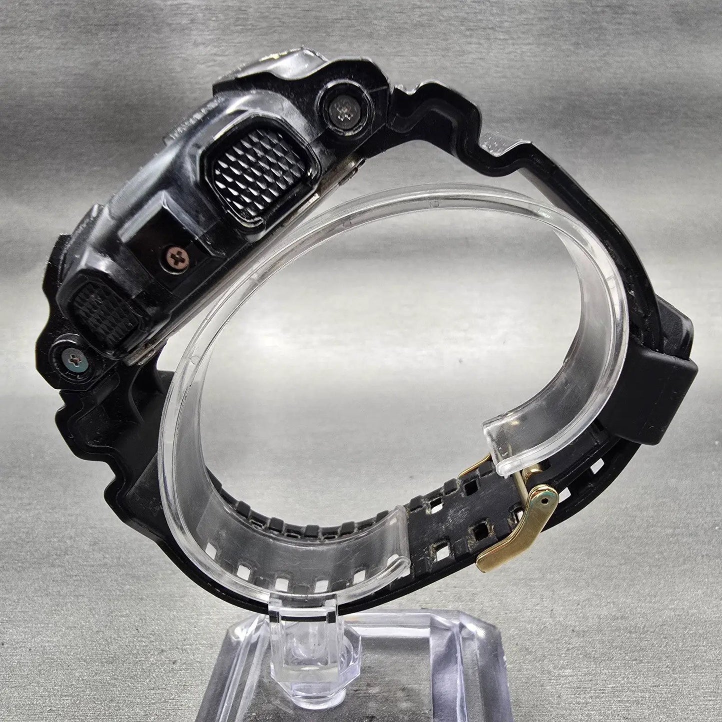 Casio G-Shock GA-140GB Watch Men 50mm Gold Black Chronograph Alarm New Battery6