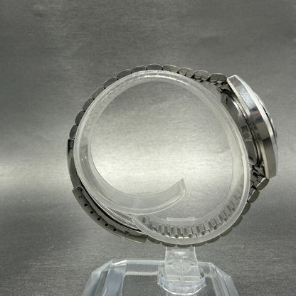 Seiko Watch Women 26mm Blue Dial Silver Tone Daydate Round 2623-0100 PARTS9