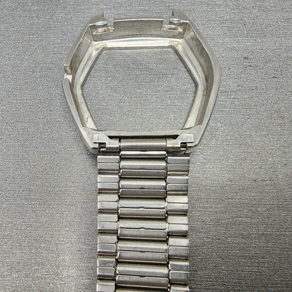 Seiko SQ Watch Case and Bracelet 38mm Steel CM009M Vintage