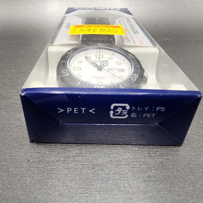 Casio MRW81 Dive Watch Men 36mm White Dial Black Tone Round New Battery NOS2