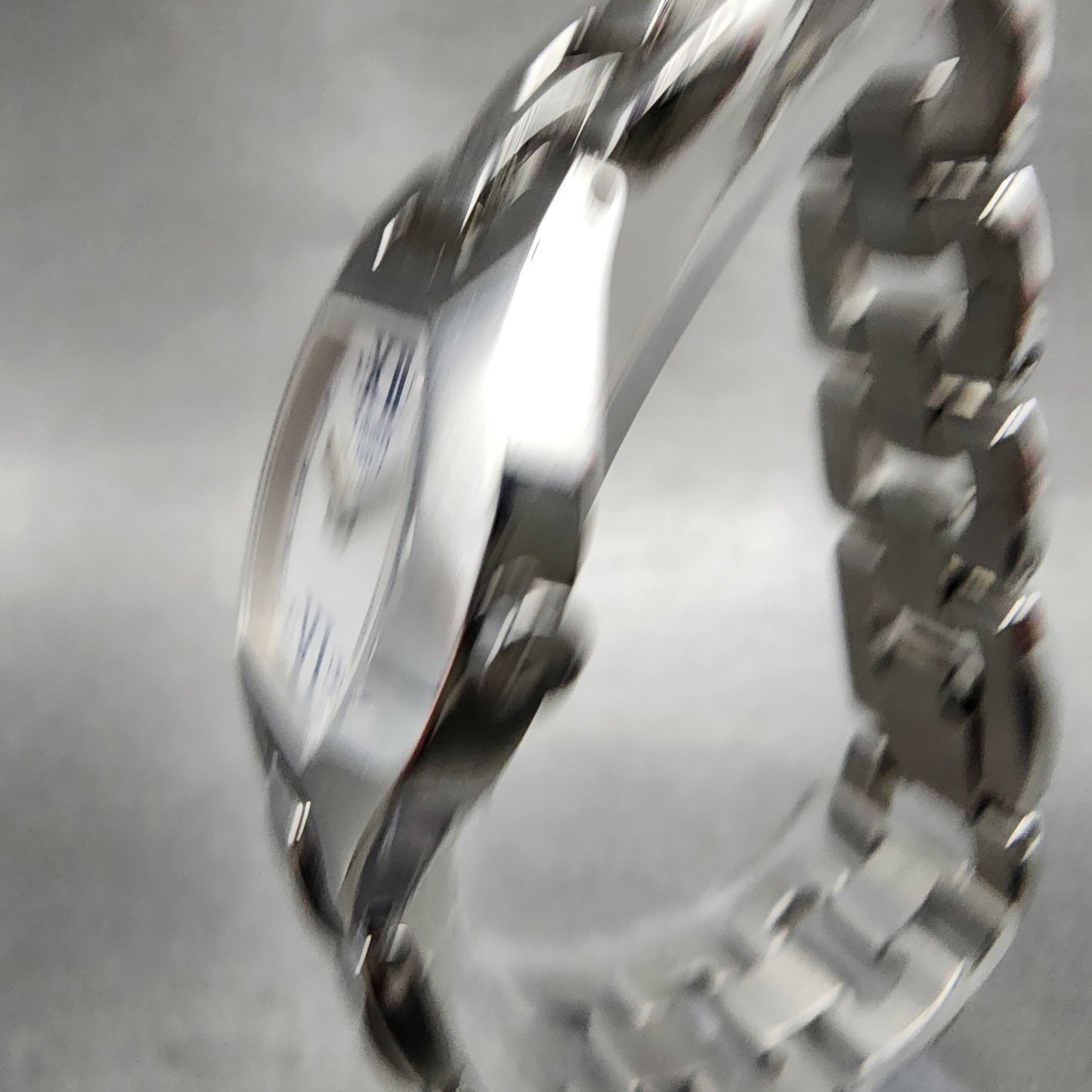 Tissot Watch Women 23mm White Dial Stainless Steel Tonneau G343 New Battery2