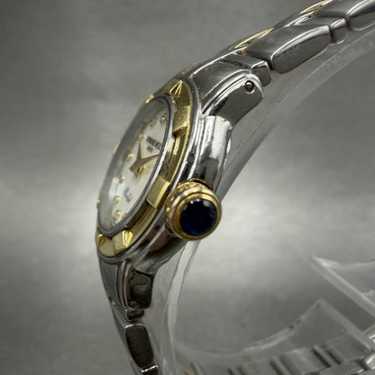 Raymond Weil Parsifal Watch Women 22mm MOP Dial Two Tone 9640 New Battery ABC2