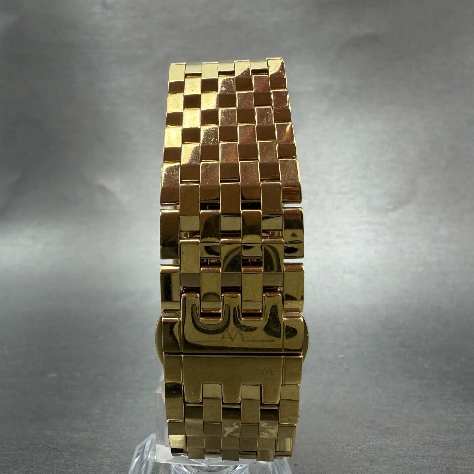 Wittnauer Tank Watch Men 26mm White Dial Gold Tone Rectangle 11A01 New Battery7