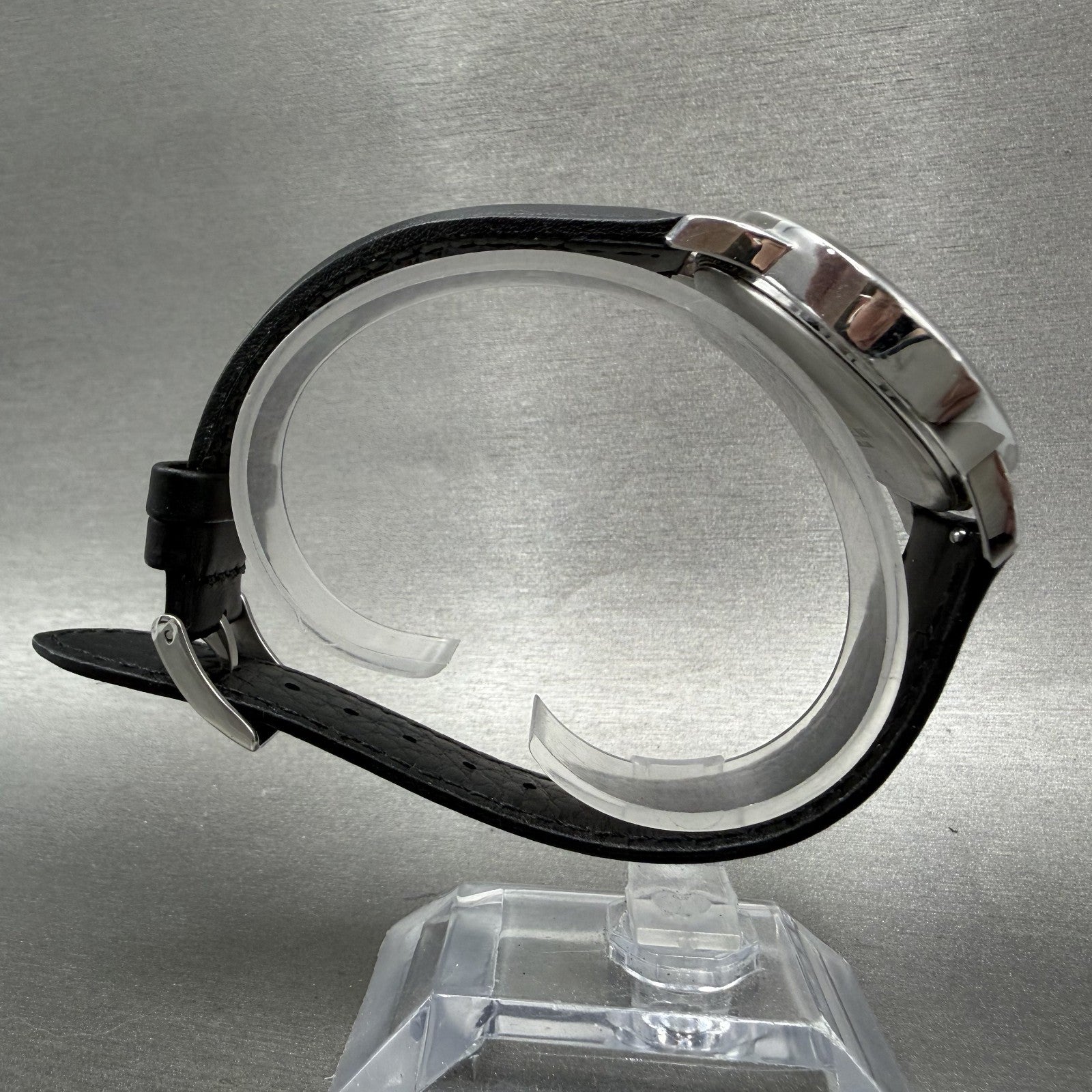 Timex Easy Reader Watch Men 35mm White Dial Silver Tone Round New Battery8