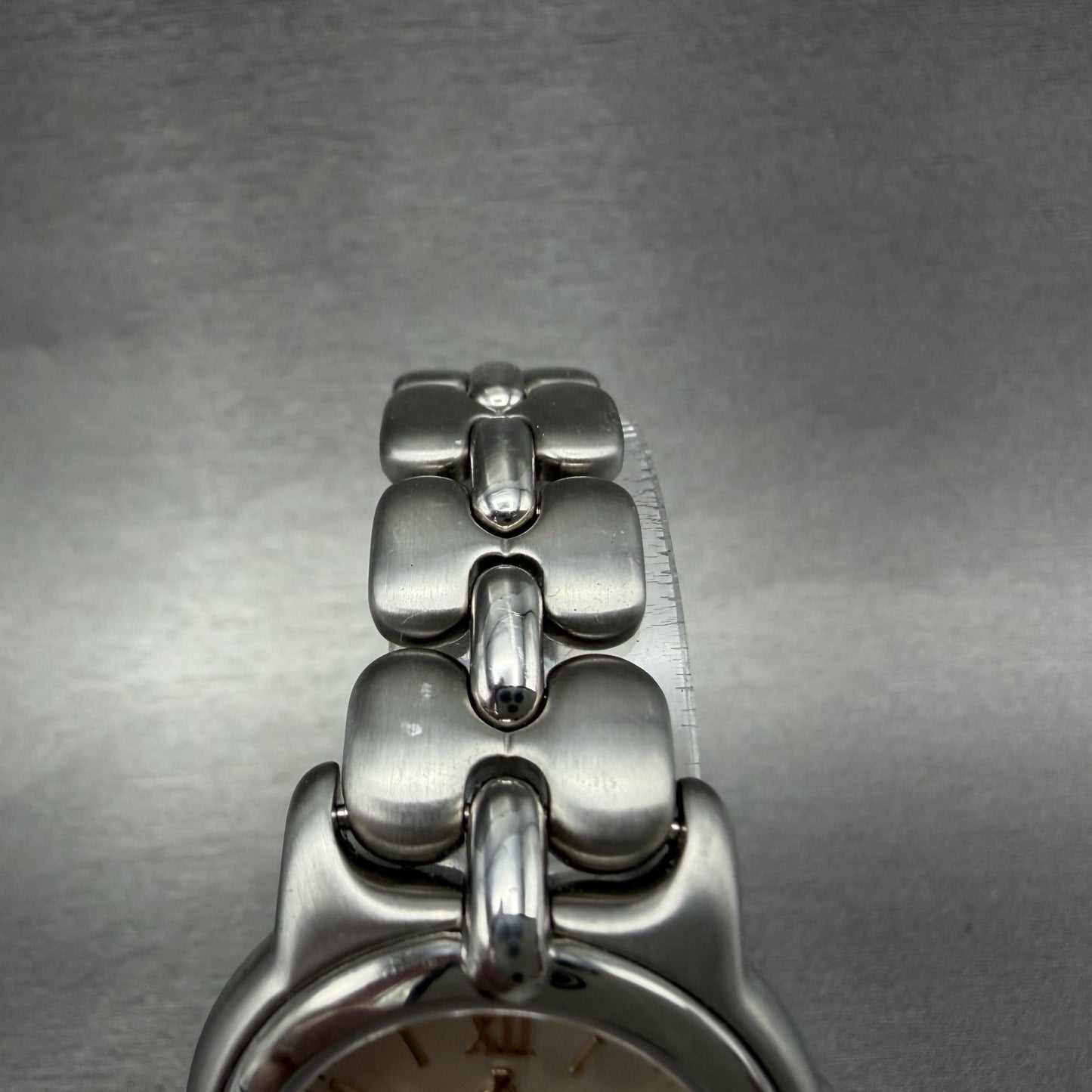 Bertolucci Pulchra Watch Women 29mm Silver Dial Stainless Steel Date New Battery4
