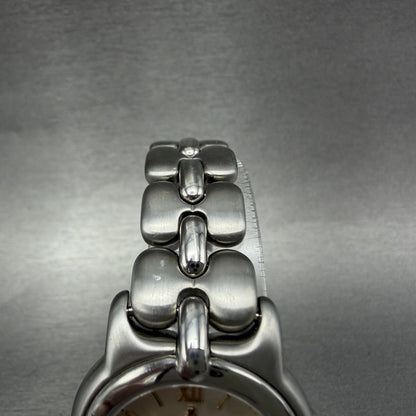 Bertolucci Pulchra Watch Women 29mm Silver Dial Stainless Steel Date New Battery4