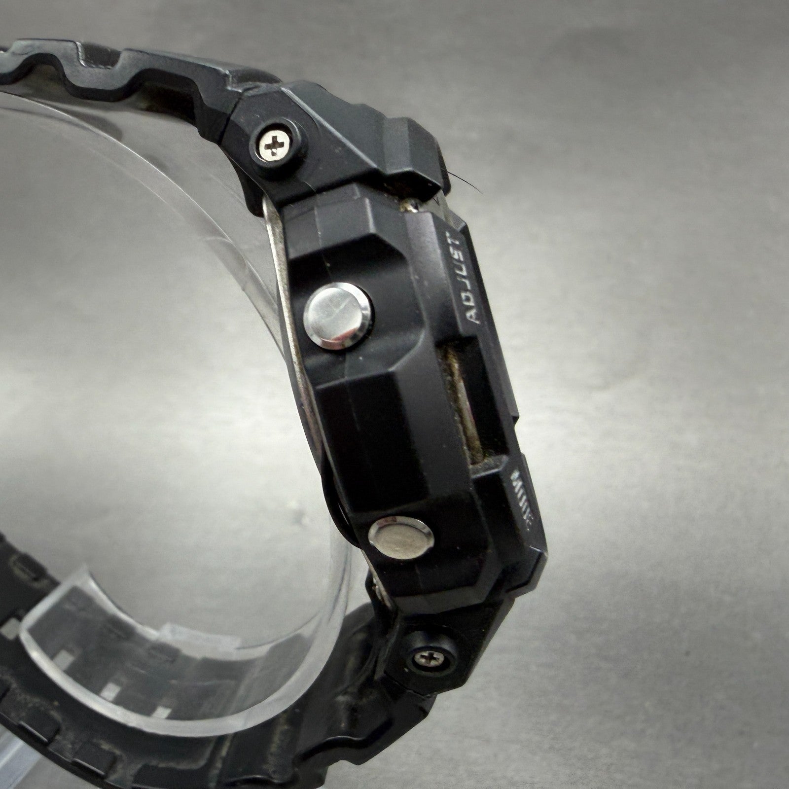 Casio G-Shock AW-590 Watch Men 47mm Black Tone Gray Bezel Alarm Chrono New BattA3