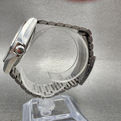 Citizen CQ Watch Men 38mm White Dial Silver Tone Daydate 4730160 PARTS6