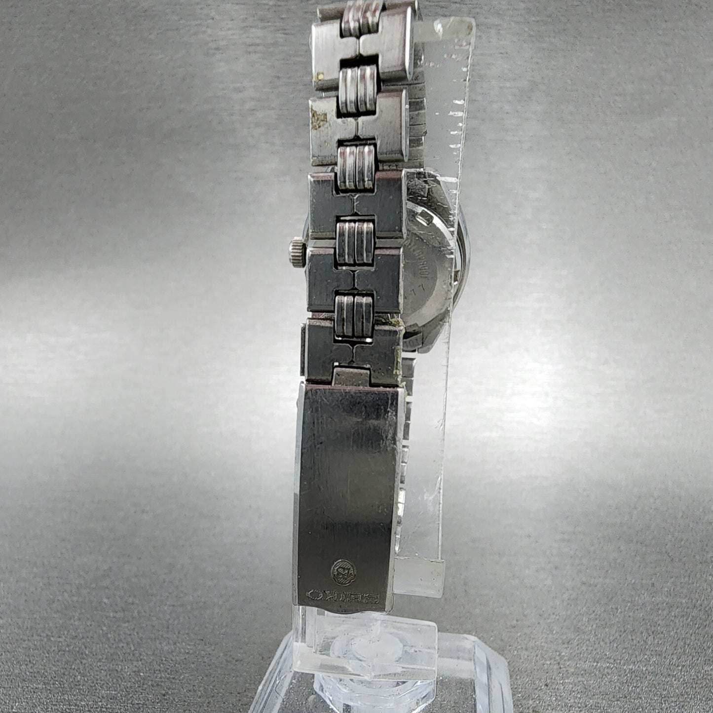 Seiko Automatic Watch Women 25mm Silver Dial Silver Tone Daydate 27060020 Runs7