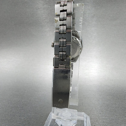 Seiko Automatic Watch Women 25mm Silver Dial Silver Tone Daydate 27060020 Runs7